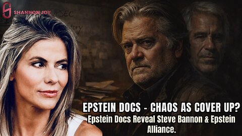 🔥SJ LIVE Feb 2 - Epstein Docs - Chaos As Cover Up? Epstein Docs Reveal Steve Bannon & Epstein Alliance.