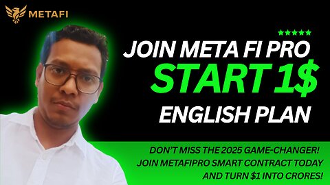 Meta Fi Pro english plan share