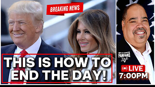 LIVE NEWS: President Trump And Melania End The Day On A Good Note! Enough With Insanity And Drama!