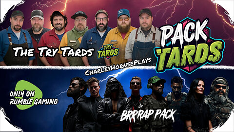 ▶ PACKTARDS | Brrrap Pack and Try Tards Game Night