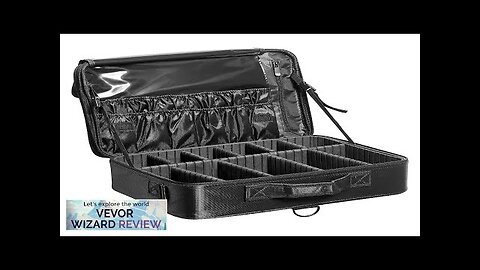 VEVOR Makeup Train Case Large Storage 3 Tiers Convenient Carry With Handle Review