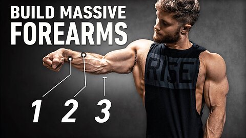 How To Build Huge Forearms: Optimal Training Explained (5 Best Exercises!) 💪....