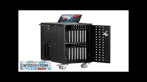 Charging Cart Mobile Locking Charging Cart 16 Devices for Laptop & Tablet Review