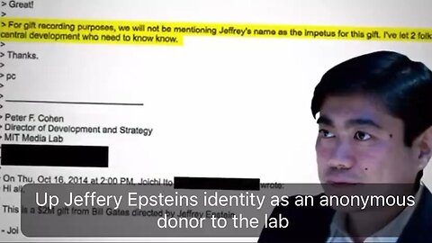 'Epstein & Gates - two psychopathic, sexual predators obsessed w/ transhumanism'