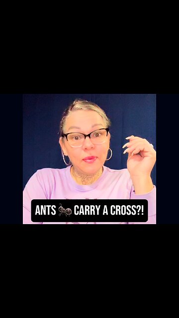 Ants 🐜 Carry a Cross?! 😱 #asl #deaf #signlanguage