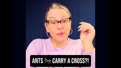 Ants 🐜 Carry a Cross?! 😱 #asl #deaf #signlanguage