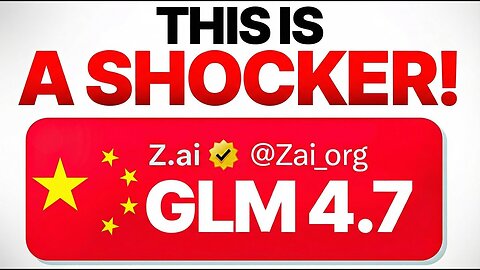 GLM 4.7: New FREE Chinese AI Agent DESTROYS Google Gemini?