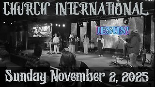 Robin D Bullock & Pastor Robin R. Bullock 11.2.2025 - Church International - Sunday Celebration!
