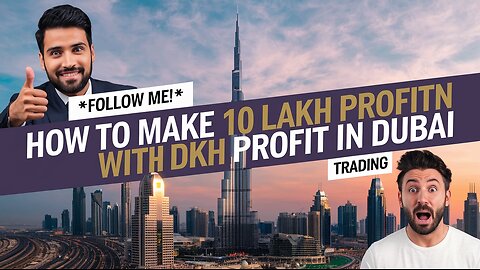 **FOLLOW ME!** How to Make 10 Lakh Profit in Dubai with Options Trading