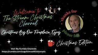 00061-Christmas By Our Fireplace Enjoy, snowy evening.