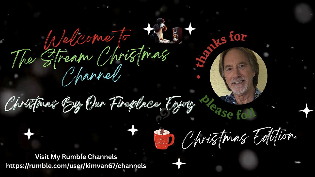 00061-Christmas By Our Fireplace Enjoy, snowy evening.