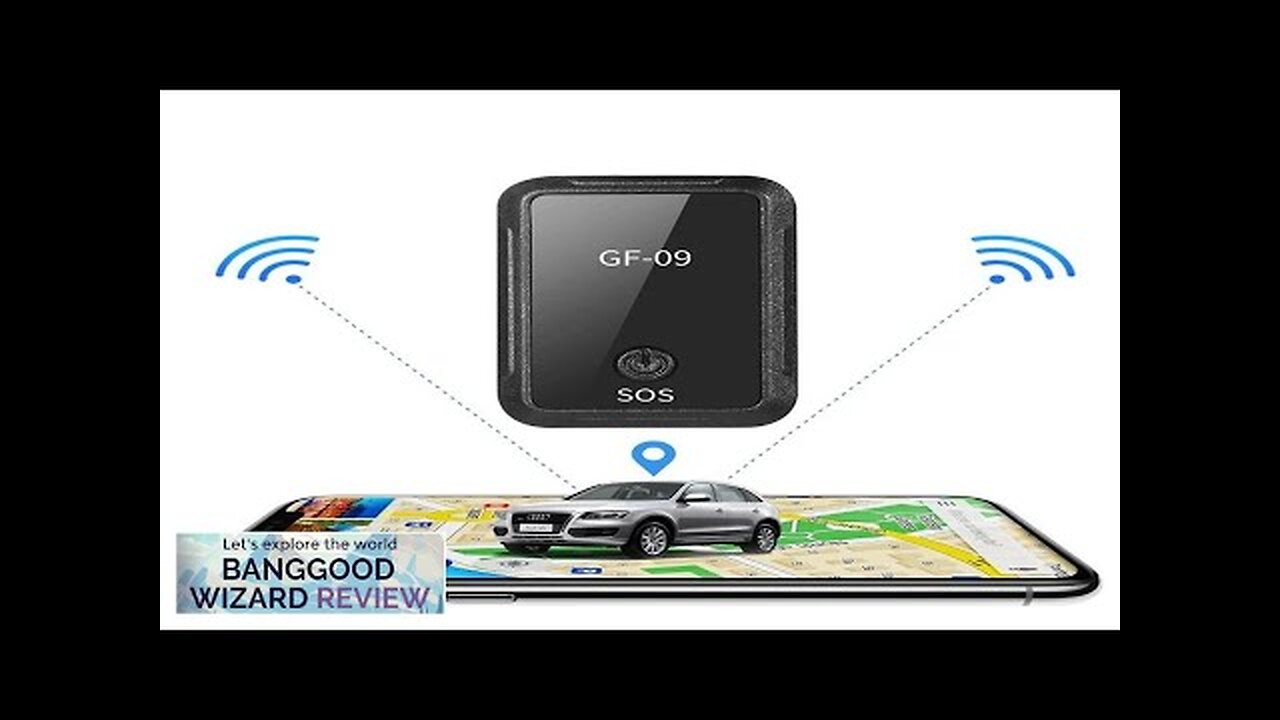 GF09 Mini GPS Locator APP Remote Control Anti-lost Device for Car/Kid/Elder WiFi Review