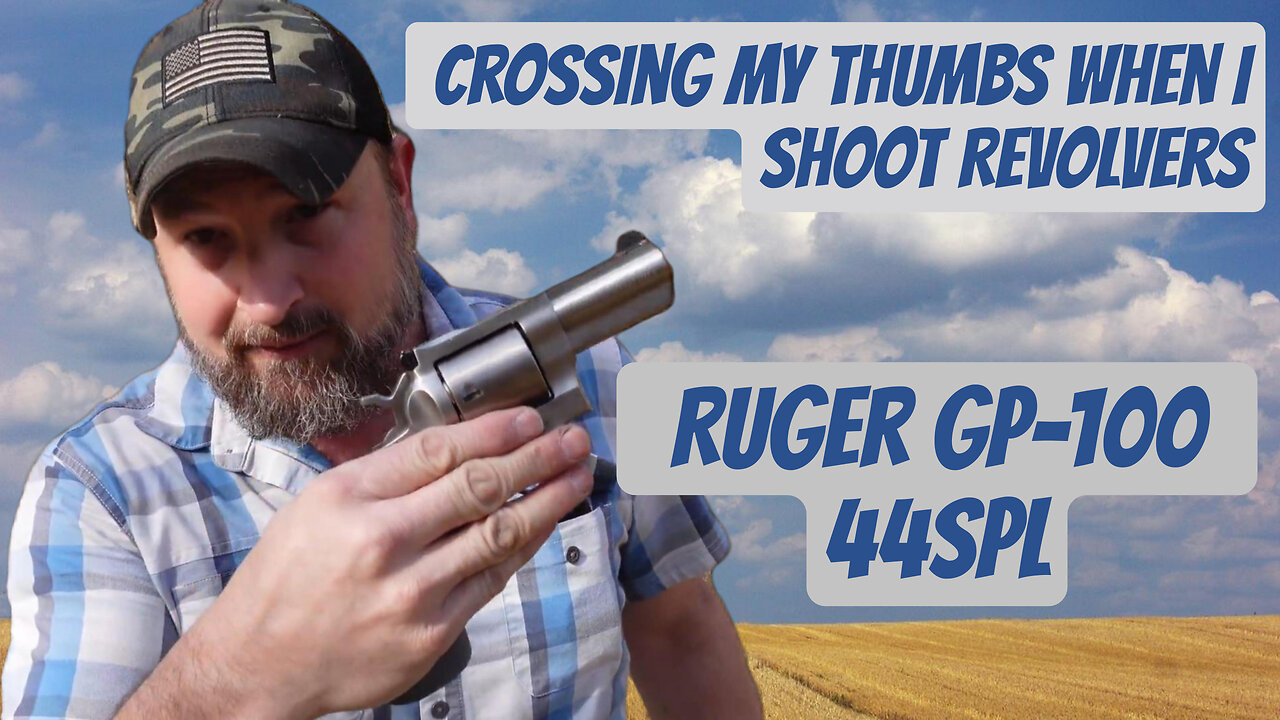 Crossed Thumbs Grip! #44special #45acp #rugerpistol