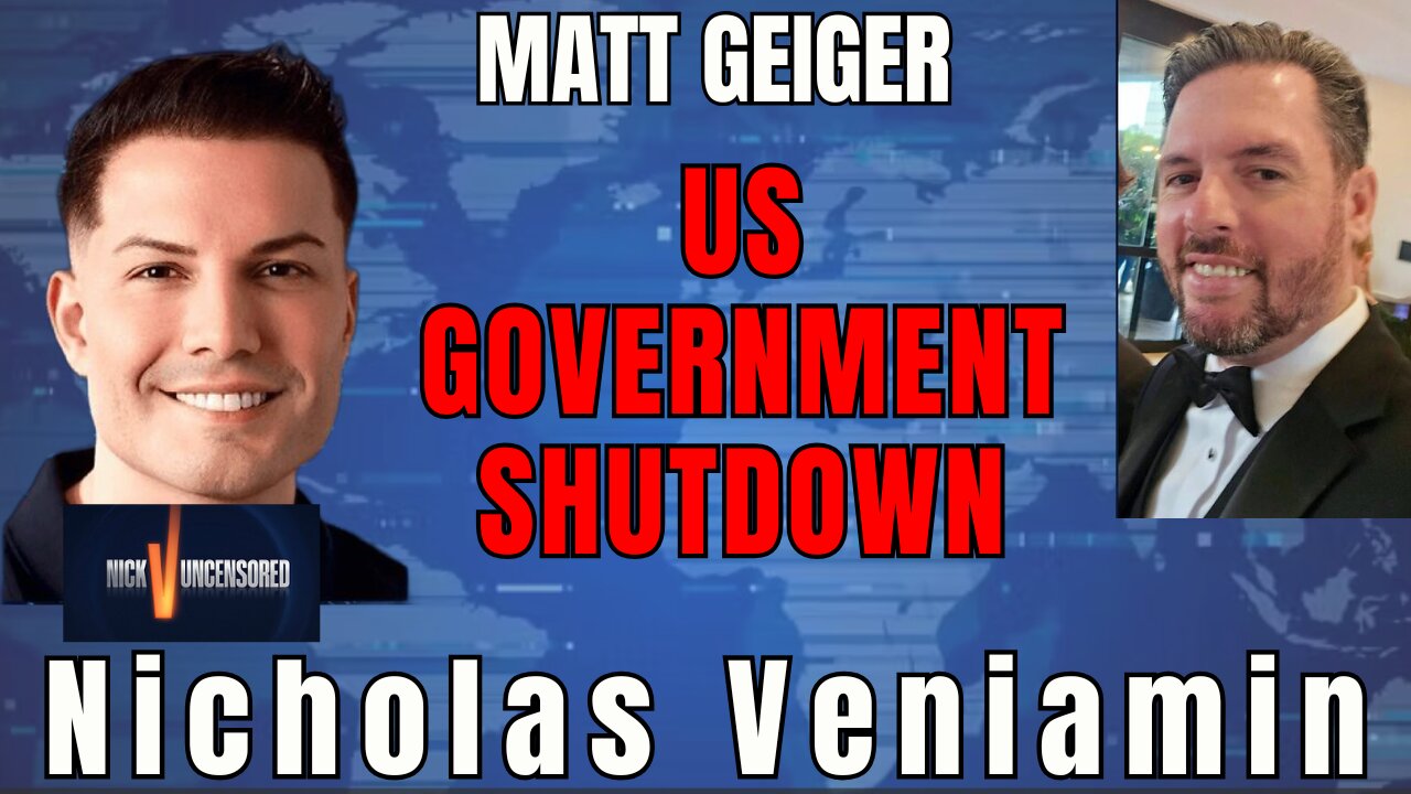 Matt Geiger on the US Government Shutdown | Interview with Nicholas Veniamin