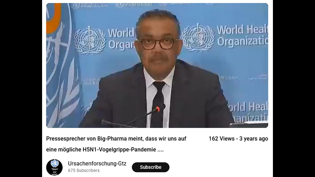 Pressesprecher-Big-Pharma meint,dass wir uns auf eine mögliche H5N1-Vogelgrippe-Pandemie-2023-+LINKs