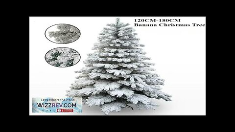 120-300 Large White Snow PVC Christmas Tree Xmas Trees for Holiday Indoor Review