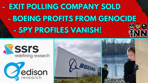 Spy Profiles VANISH, Boeing Profits From Genocide, Media Research Consolidation | @GetIndieNews