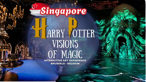 THE WIZARDING WORLD'S DARKEST SECRET! ⚡ Harry Potter Visions of Magic Singapore FULL EXPERIENCE