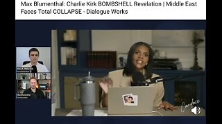 Max Blumenthal ~ Charlie Kirk BOMBSHELL |Candace Owens