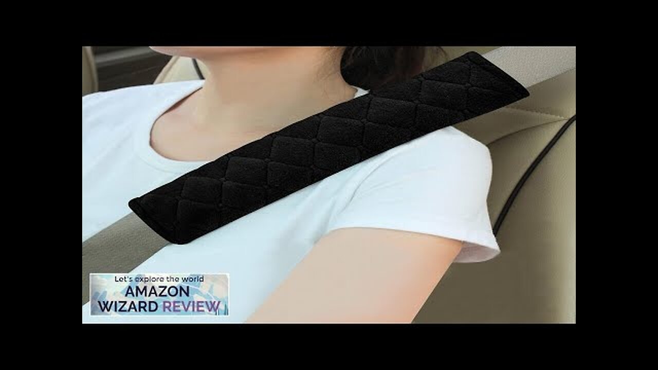 Amooca Soft Auto Seat Belt Cover Seatbelt Shoulder Pad 2 PCS Review