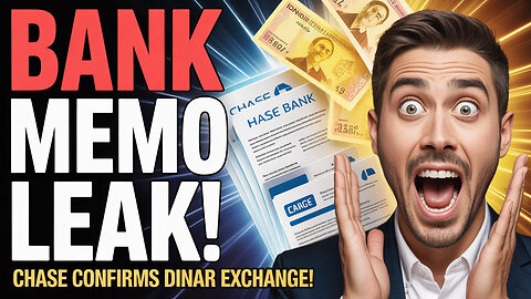 🏦 Bank Memo Leak! Chase Confirms Dinar Exchange Rate Changes! 🚨 Iraqi Dinar Update 2025 💥