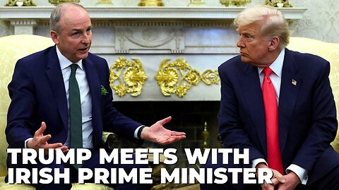 LIVE: President Trump Meets with Irish Prime Minister