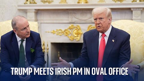 FULL: President Trump Meets with Irish Prime Minister