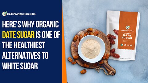 Here’s why Organic Date Sugar is one of the healthiest alternatives to white sugar