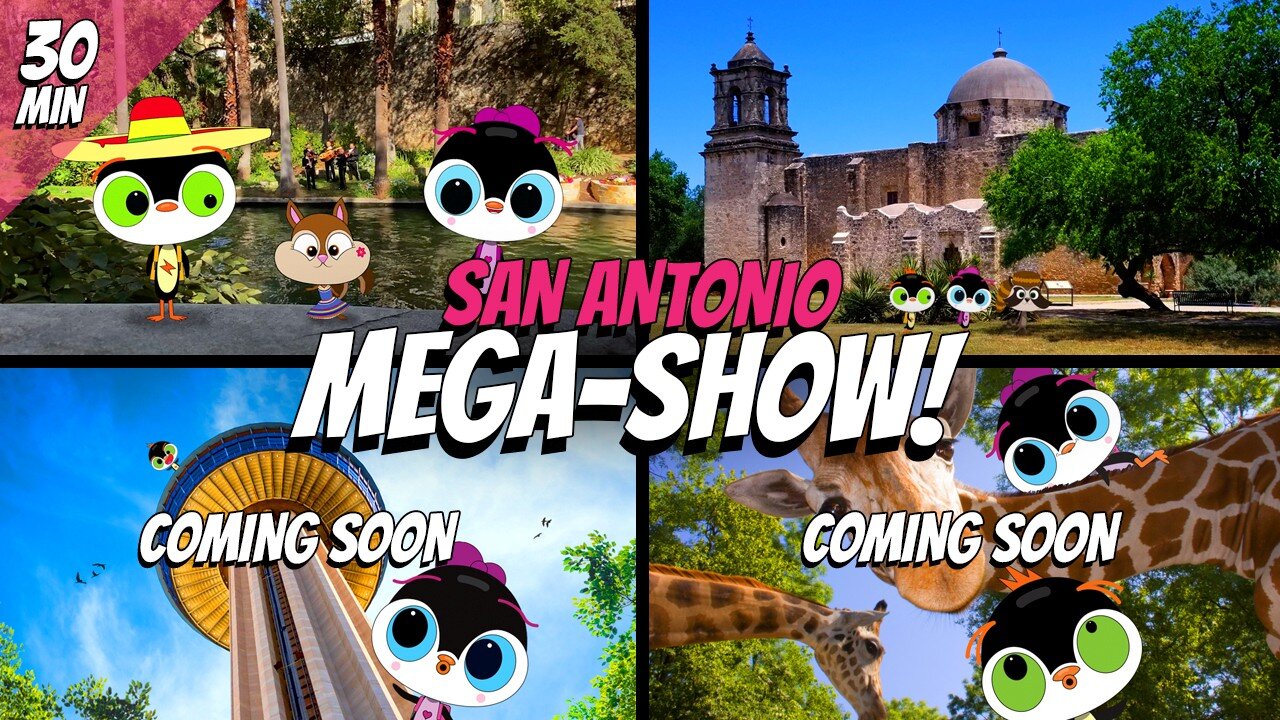 These Adorable Penguins Explore San Antonio Like Never Before || Funniest Tour Guides