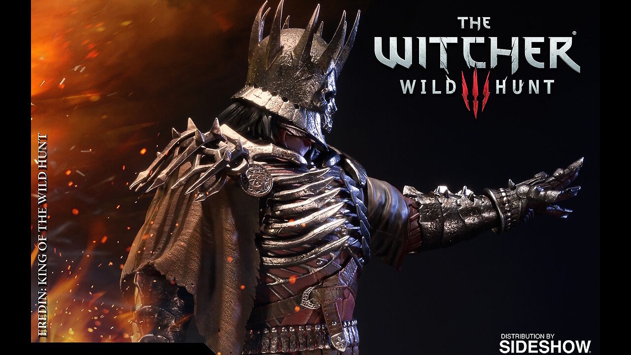 The Witcher 3: Wild Hunt - Eredin Statue 19.5" [By Sideshow]