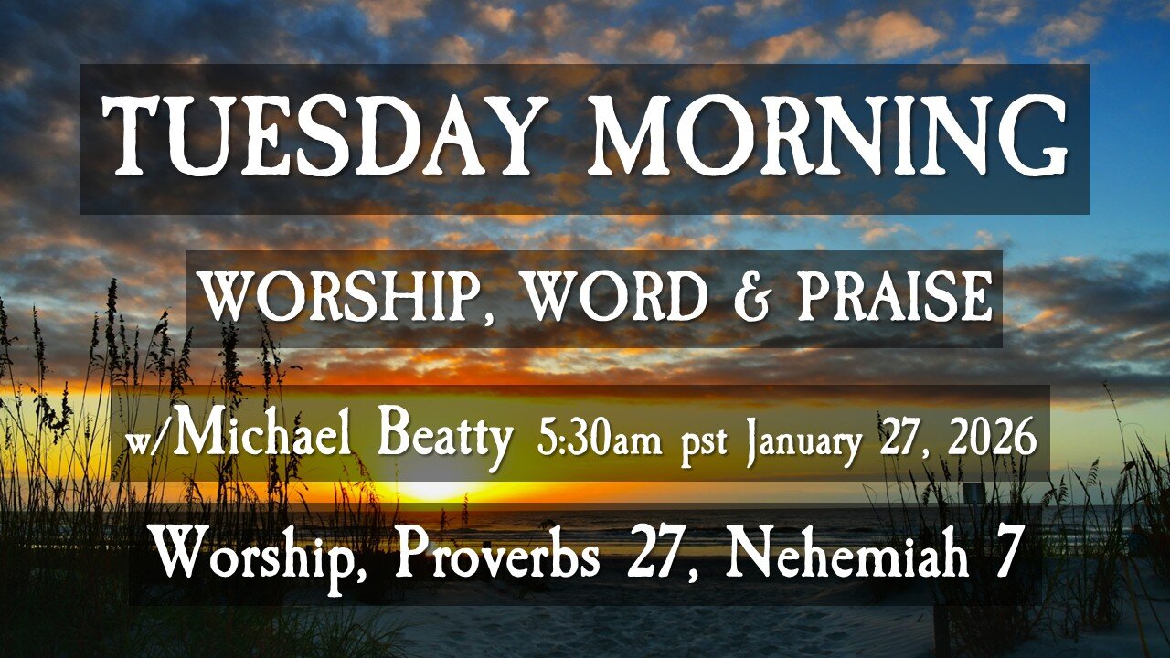 🌤️TUESDAY MORNING✝️