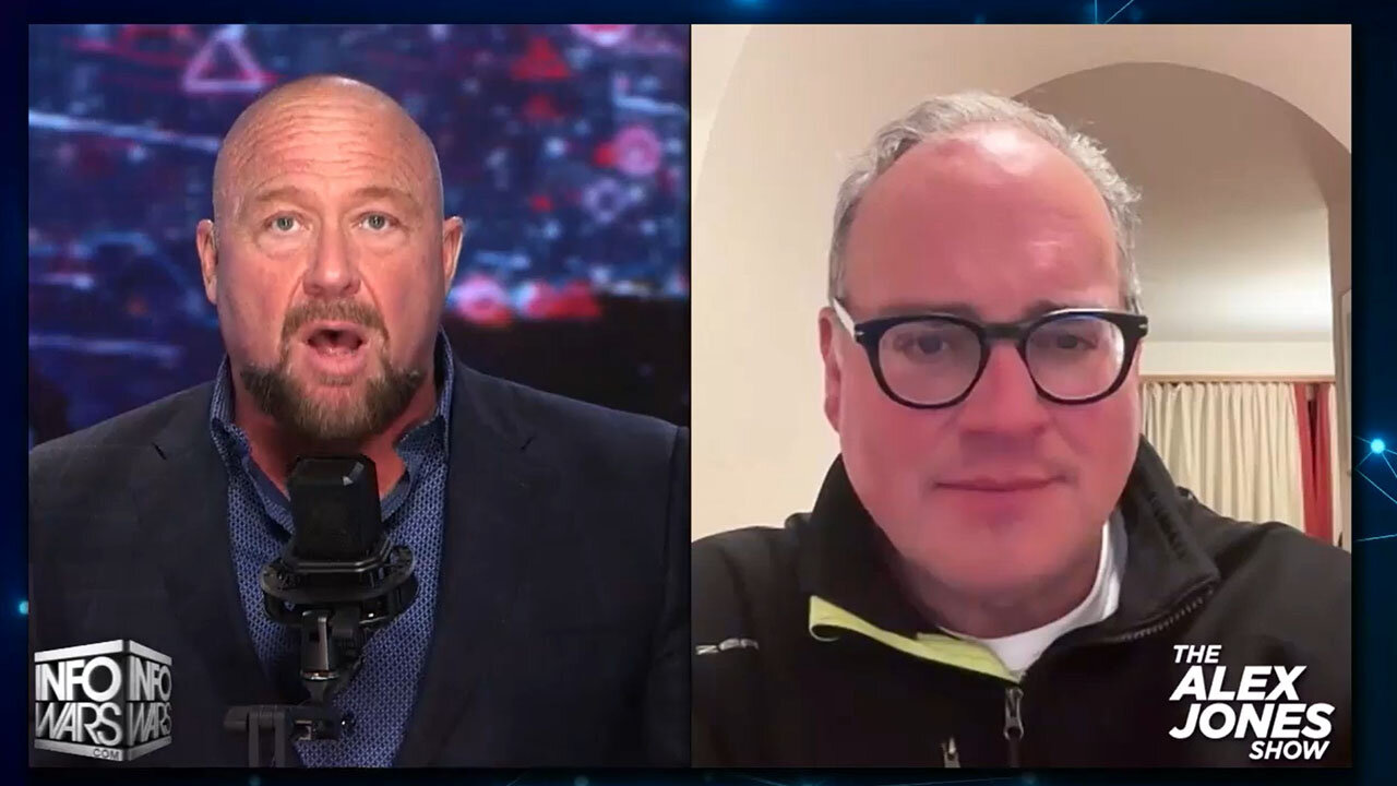 Debrief from Davos: Ezra Levant tells Alex Jones about WEF experience