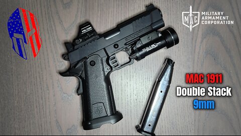 🫣🫣 3.25lb TRIGGER TUNING JOB: MAC 1911 Double Stack 9mm #trending #pewpew #airsoft #edc #viralvideo