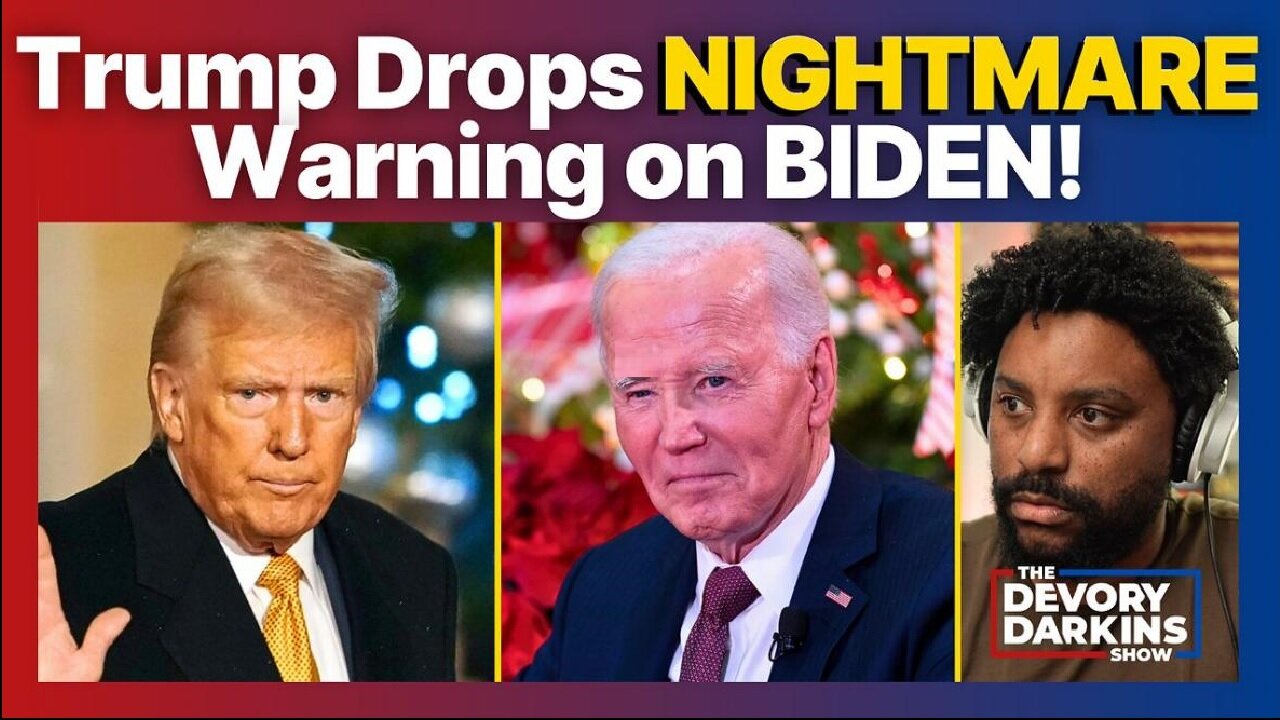 Trump Drops NIGHTMARE Warning on Joe Biden -- By DeVory Darkins