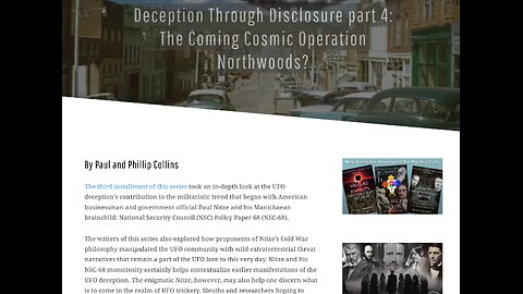 Deception Through Disclosure: The Coming Cosmic Operation Northwoods? with the Collins Brothers
