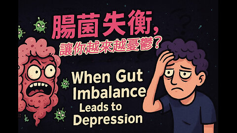 腸道決定你的命運：腸菌失衡與抑鬱的關聯｜Gut Microbiota and Depression: Can Probiotics Change Your Mind?