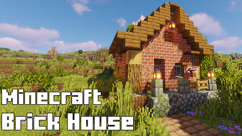 Building a Classic Brick House in Minecraft