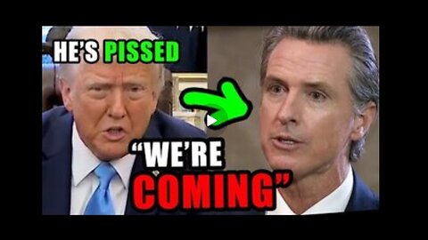 Trump Announces Investigation Into Gavin Newsom Starting Now!!!