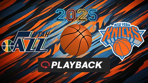 🏀 Utah Jazz at New York Knicks WATCH ALONG & REACT with SPORTS JEDI NETWORK ON PLAYBACKTV