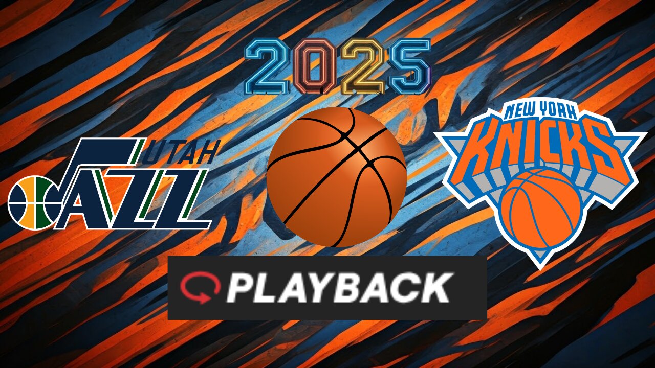 🏀 Utah Jazz at New York Knicks WATCH ALONG & REACT with SPORTS JEDI NETWORK ON PLAYBACKTV