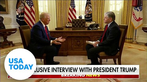 President Trump criticizes Zelenskyy on Ukraine war in Fox interview | USA TODAY 360