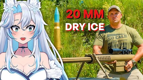 20MM vs DRY ICE (Can Dry Ice Stop A Bullet ???) || KentuckyBallistics React