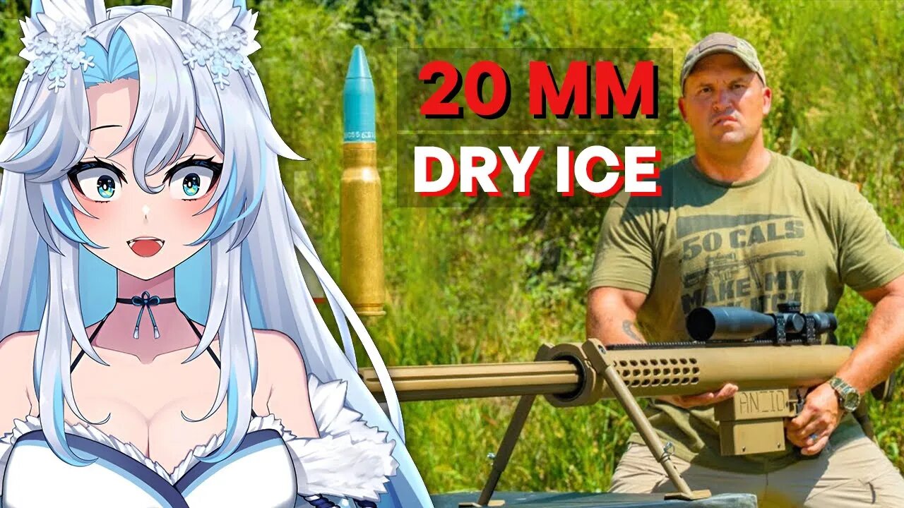 20MM vs DRY ICE (Can Dry Ice Stop A Bullet ???) || KentuckyBallistics React