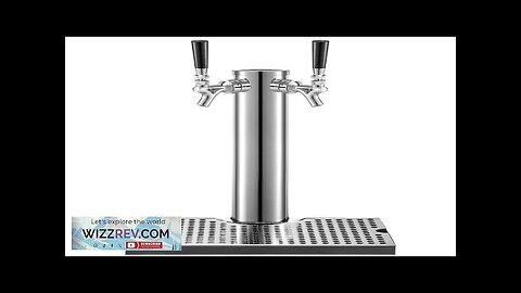 VEVOR Beer Tower Dual Faucet Tap Kegerator Tower Stainless Steel Draft Beer Review