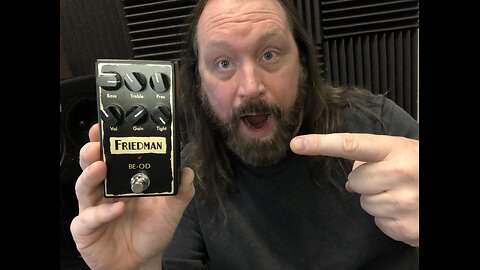 Friedman BE OD Incredible Overdrive Pedal Demo. Best Price, Purchase At The Link In Description