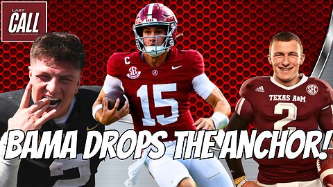 Alabama DROPS THE ANCHOR on Vanderbilt and GETS REVENGE on Diego Pavia! | Last Call