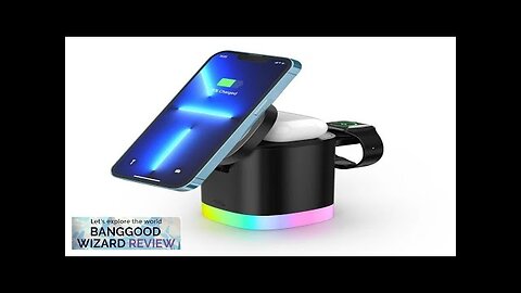 T15 15W 10W 7.5W 5W Wireless Charger Fast Wireless Charging Dock Review