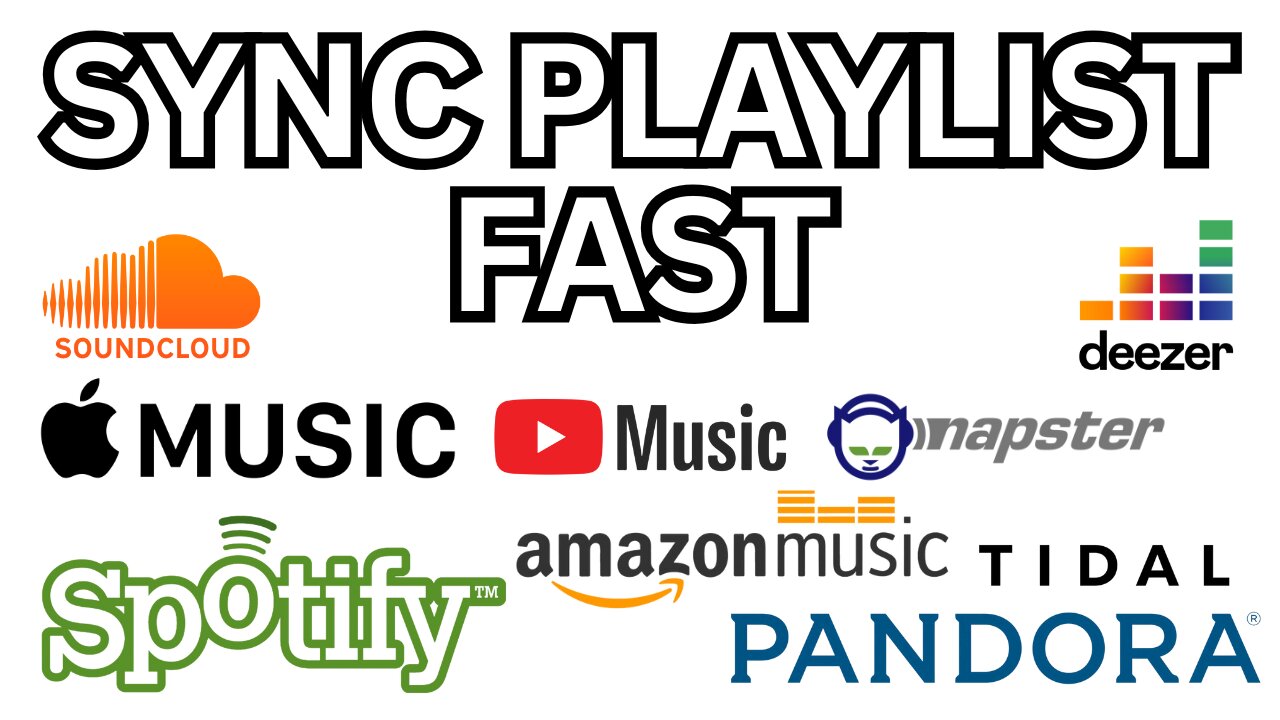 Sync Playlist Across MUSIC Streaming Platforms FAST - FREE Your Music!