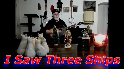 I Saw Three Ships (Christmas Carol) Guitar & Vocal
