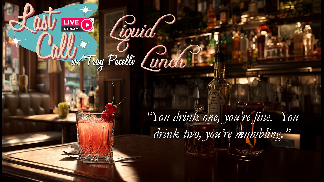 Liquid Lunch – Friday Fun; Revisiting the Brown Mumbler